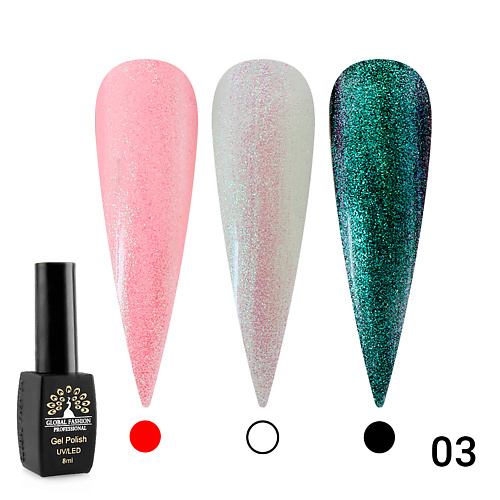 

GLOBAL FASHION Гель лак Shine Star 01, Гель лак Shine Star 01