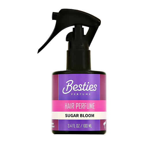 

BESTIES Парфюмированный спрей для волос HAIR PERFUME sugar bloom 100.0, Парфюмированный спрей для волос HAIR PERFUME sugar bloom