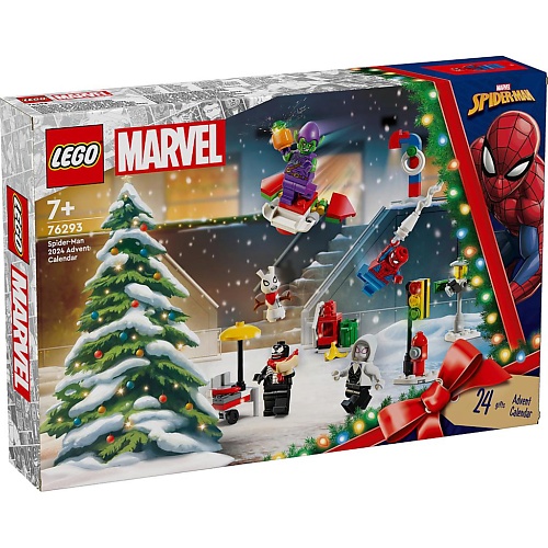 

LEGO Адвент-календарь Marvel Spiderman 76293 Advent Calendar 2024 1.0, Адвент-календарь Marvel Spiderman 76293 Advent Calendar 2024