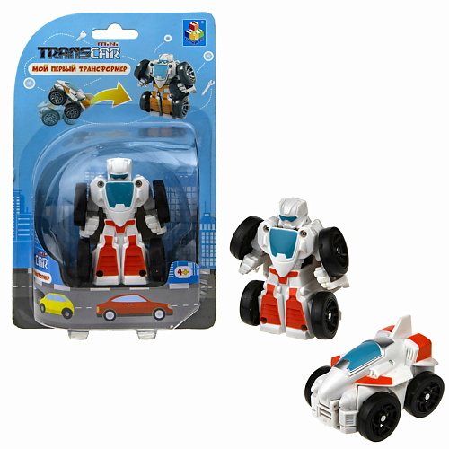 Интерактивная игрушка 1TOY Мой первый трансформер