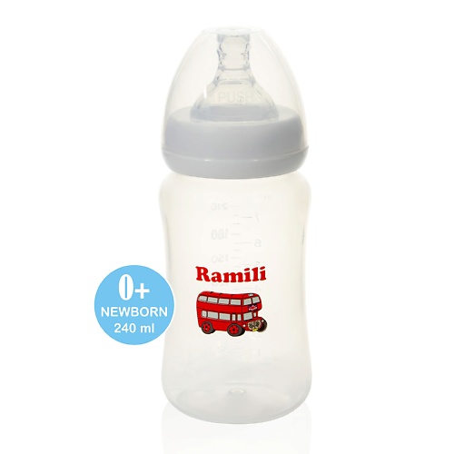 

RAMILI Противоколиковая бутылочка для кормления, Противоколиковая бутылочка для кормления