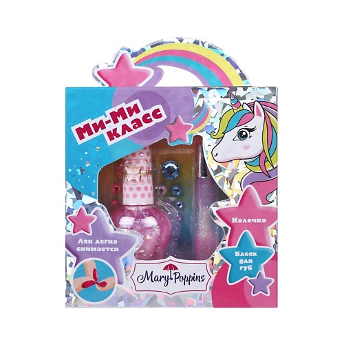 

MARY POPPINS Набор детской декоративной косметики Ми-ми класс, Набор детской декоративной косметики Ми-ми класс