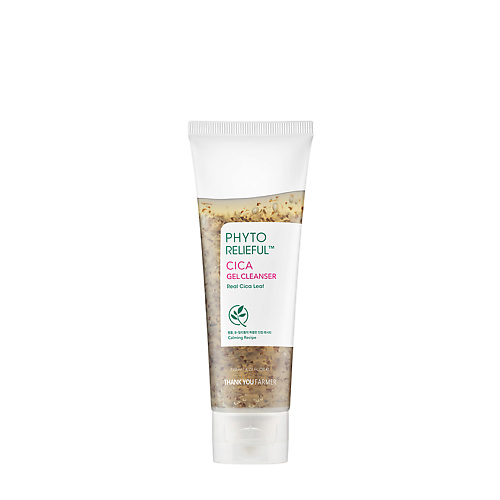 

THANK YOU FARMER Гель для лица очищающий успокаивающий с центеллой азиатской Phyto Relieful Cica Gel Cleanser, Гель для лица очищающий успокаивающий с центеллой азиатской Phyto Relieful Cica Gel Cleanser