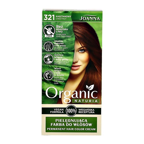 Краска для волос JOANNA Краска для волос ORGANIC NATURIA