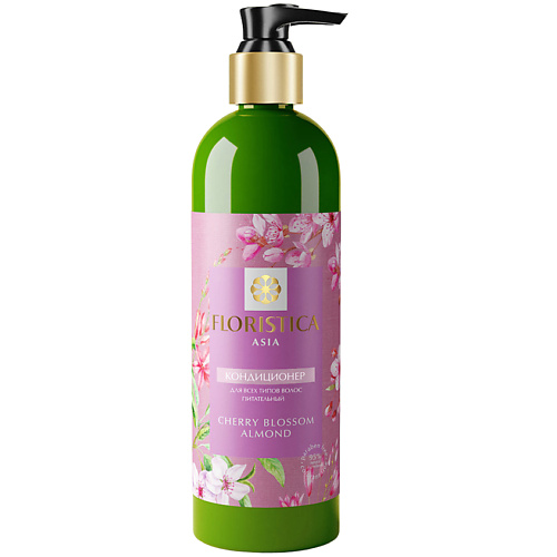 FLORISTICA Кондиционер Asia питание восстановление для всех типов волос вишневый цвет миндаль 3450 149₽