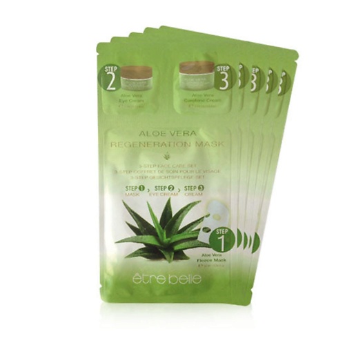 

ETRE BELLE Набор масок для лица "Алоэ Вера" 3-х шаговый Aloe Vera 3-Step Face Care Set, Набор масок для лица "Алоэ Вера" 3-х шаговый Aloe Vera 3-Step Face Care Set