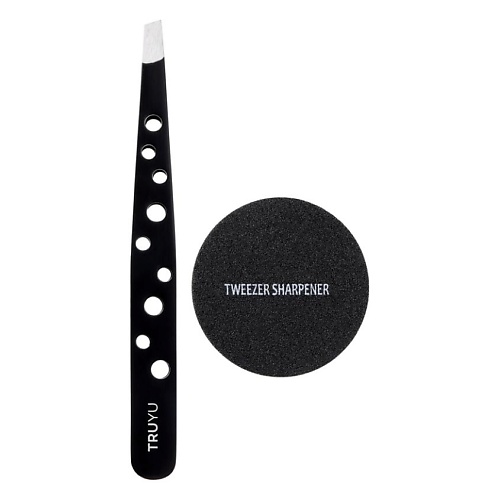 

TRUYU Пинцет со скошенными кончиками и заточка, Пинцет со скошенными кончиками и заточка