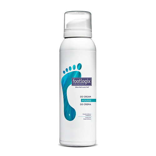 

FOOTLOGIX "1" DD Cream Mousse Formula Крем-мусс двойная защита 125.0, "1" DD Cream Mousse Formula Крем-мусс двойная защита
