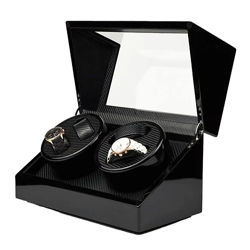 

CLOX Шкатулка для автоподзавода и хранения четырех часов, W114BW, Шкатулка для автоподзавода и хранения четырех часов, W114BW