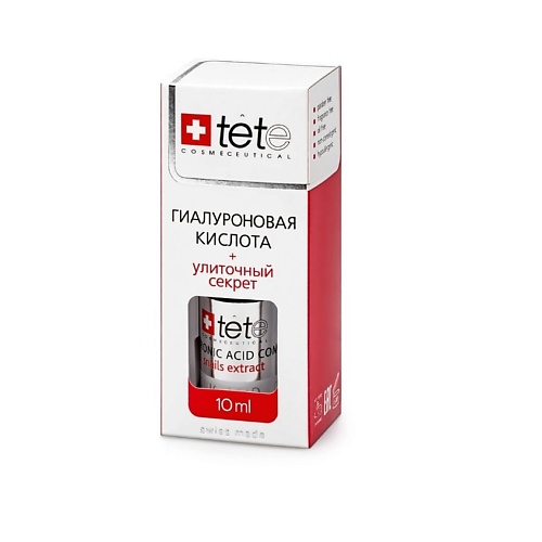 

TETE COSMECEUTICAL Лосьон косметический MINI Hyaluronic Acid + Snail Extract 10.0, Лосьон косметический MINI Hyaluronic Acid + Snail Extract