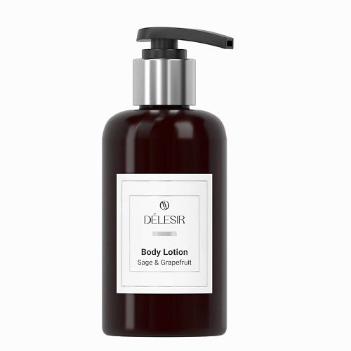 DÉLESIR Увлажняющий крем-сливки Body Lotion Sage & Grapefruit 300.0