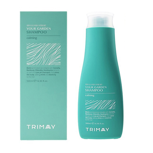 

TRIMAY Бессульфатный шампунь для волос с экстрактом центеллы, гипоаллергенный 500, Бессульфатный шампунь для волос с экстрактом центеллы, гипоаллергенный