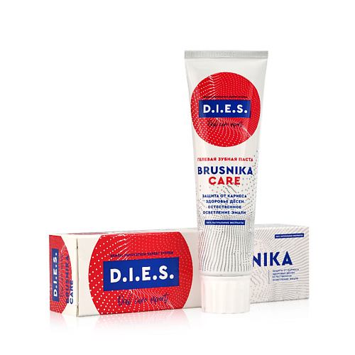 

D.I.E.S. Зубная паста BRUSNIKA CARE 100, Зубная паста BRUSNIKA CARE