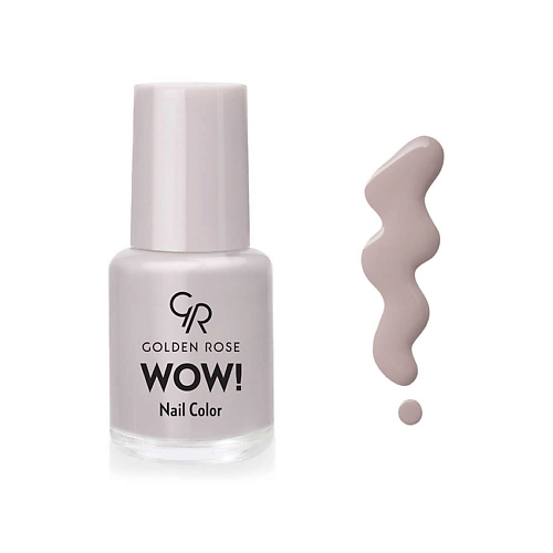 Лак для ногтей GOLDEN ROSE Лак для ногтей WOW! Nail Color Clear
