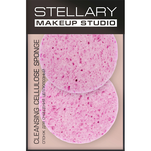 STELLARY Спонж из натуральной целлюлозы Cellulose Sponge