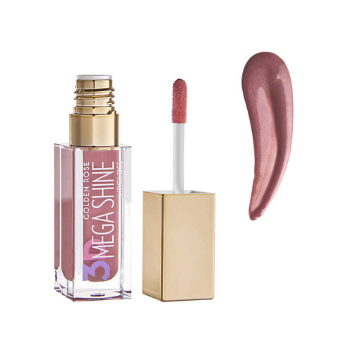 

GOLDEN ROSE Блеск для губ 3D Mega Shine Lipgloss, Блеск для губ 3D Mega Shine Lipgloss