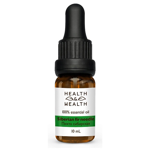 

HEALTH&WEALTH Эфирное масло Пихта 10.0, Эфирное масло Пихта