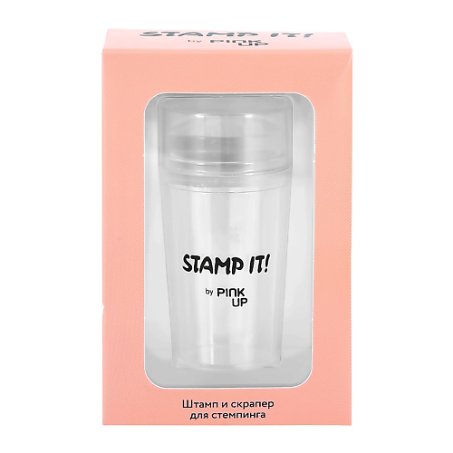 

PINK UP Штамп и скрапер для стемпинга STAMP IT!, Штамп и скрапер для стемпинга STAMP IT!