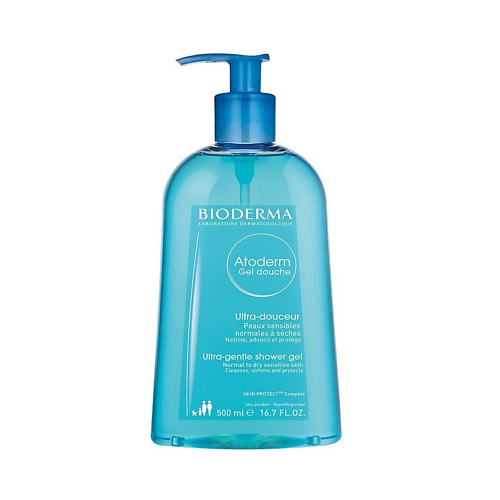 

BIODERMA Мягкий очищающий гель для душа для нормальной, сухой и атопичной кожи Atoderm 500.0, Мягкий очищающий гель для душа для нормальной, сухой и атопичной кожи Atoderm