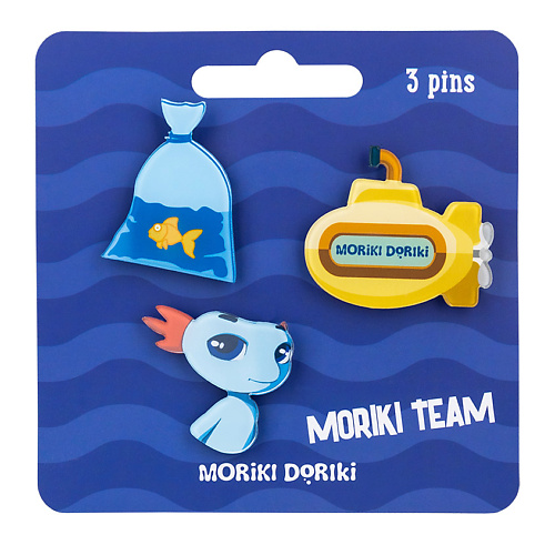 

MORIKI DORIKI Набор значков MORIKI TEAM, Набор значков MORIKI TEAM