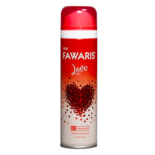 

FAWARIS Дезодорант спрей женский Love 150.0, Дезодорант спрей женский Love