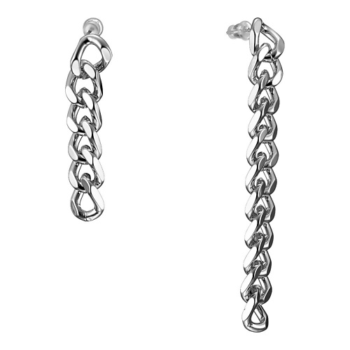 

UVI JEWELLERY Асимметричные серьги в виде цепочек, Асимметричные серьги в виде цепочек
