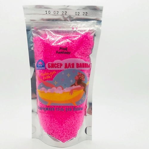 

РЕСУРС ЗДОРОВЬЯ Мерцающая соль для ванны Бисер Побалуй себя PINK FANTASY 200, Мерцающая соль для ванны Бисер Побалуй себя PINK FANTASY