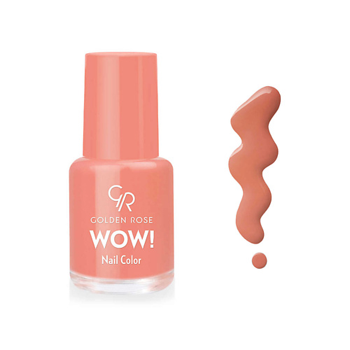 Лак для ногтей GOLDEN ROSE Лак для ногтей WOW! Nail Color Clear