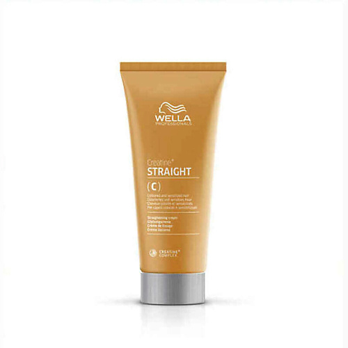 

WELLA Разглаживающий крем для окрашенных и чувствительных волос Creatine+ Straigh С, Разглаживающий крем для окрашенных и чувствительных волос Creatine+ Straigh С