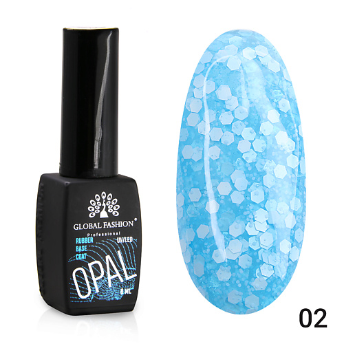

GLOBAL FASHION Каучуковая база Snow flakes 01, Каучуковая база Snow flakes 01