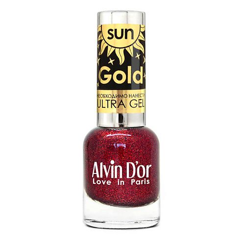 

ALVIN D’OR Лак для ногтей SUN GOLD, 01 Солнечная роза, Лак для ногтей SUN GOLD, 01 Солнечная роза