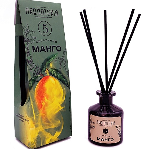

AROMATERIA Диффузор с палочками Манго 50, Диффузор с палочками Манго