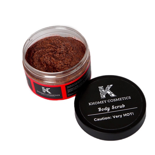 

KHOMEY COSMETICS Антицеллюлитный кофейный скраб для тела с перцем Caution: Very HOT! 250.0, Антицеллюлитный кофейный скраб для тела с перцем Caution: Very HOT!