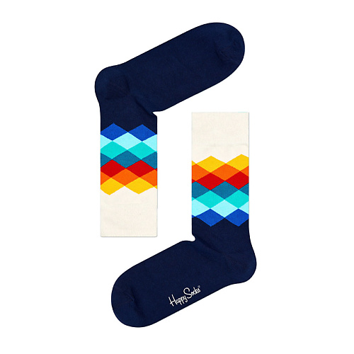 

HAPPY SOCKS Носки Faded Diamond 105, Носки Faded Diamond 105