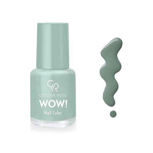 

GOLDEN ROSE Лак для ногтей WOW! Nail Color Clear, Лак для ногтей WOW! Nail Color Clear