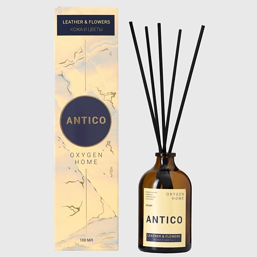 

OXYGEN HOME Ароматический диффузор Antico Leather and flowers 100.0, Ароматический диффузор Antico Leather and flowers