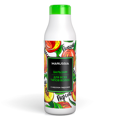 

МАРУСЯ Бальзам для всех типов волос с маслом персика 400, Бальзам для всех типов волос с маслом персика