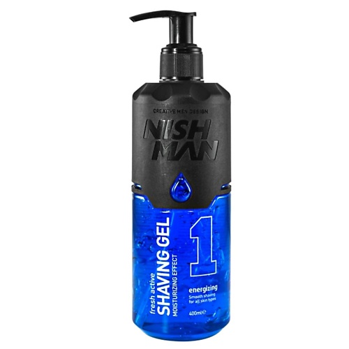 

NISHMAN Гель для бритья Shaving Gel 1 400.0, Гель для бритья Shaving Gel 1