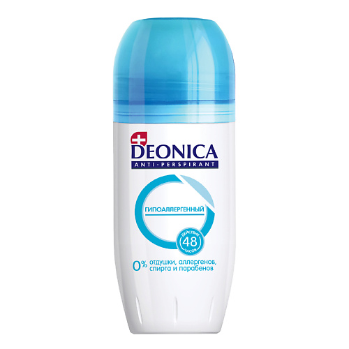 Deonica DEONICA Антиперспирант Гипоаллергенный (ролик) 50.0