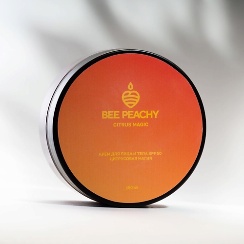 BEE PEACHY COSMETICS Крем для лица spf 50 Цитрусовая магия 150.0