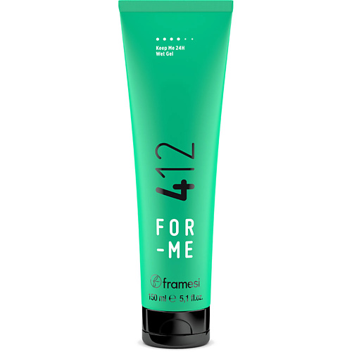 

FRAMESI Моделирующий гель с эффектом мокрых волос FOR-ME 412 KEEP ME 24H WET GEL 150.0, Моделирующий гель с эффектом мокрых волос FOR-ME 412 KEEP ME 24H WET GEL