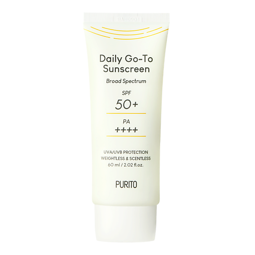 

PURITO Cолнцезащитный крем для лица SPF 50+/PA++++ Daily Go-To Sunscreen 60.0, Cолнцезащитный крем для лица SPF 50+/PA++++ Daily Go-To Sunscreen