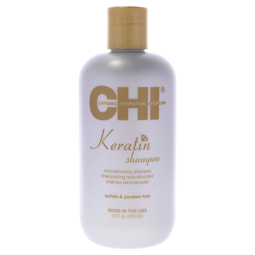 

CHI Шампунь для волос с кератином восстанавливающий Keratin Reconstructing Shampoo 355, Шампунь для волос с кератином восстанавливающий Keratin Reconstructing Shampoo