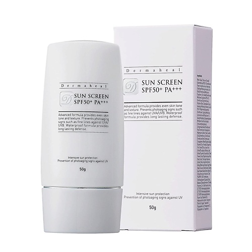 

DERMAHEAL Крем солнцезащитный для кожи лица и шеи "Sun Screen SPF 50+ PA+++" 50.0, Крем солнцезащитный для кожи лица и шеи "Sun Screen SPF 50+ PA+++"