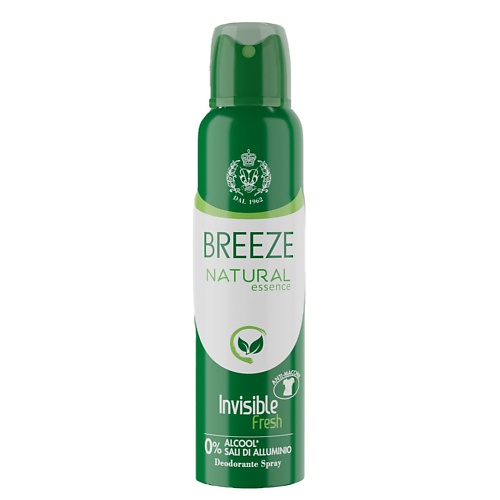 

BREEZE Дезодорант для тела в аэрозольной упаковке Natural ESSENCE 150, Дезодорант для тела в аэрозольной упаковке Natural ESSENCE