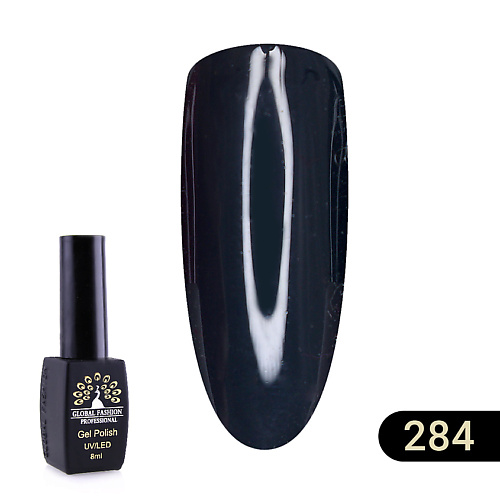 

GLOBAL FASHION Гель-лак BLACK ELITE 001, Гель-лак BLACK ELITE 001