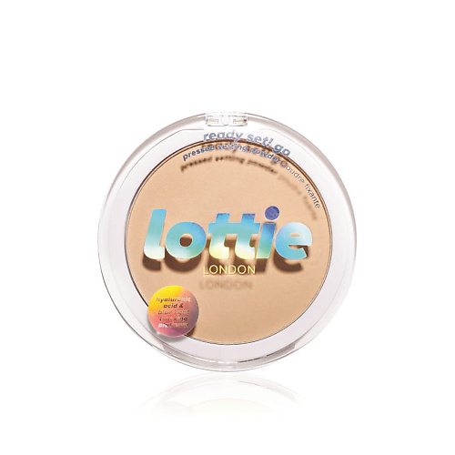 LOTTIE LONDON Финишная пудра для лица Ready Set!