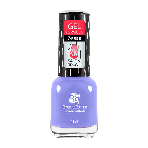 BRIGITTE BOTTIER Лак для ногтей GEL FORMULA тон 01 прозрачный 320₽