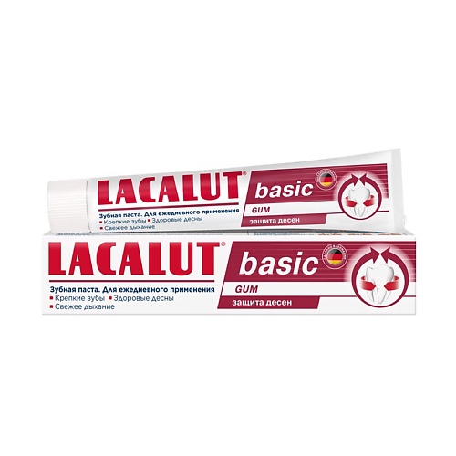 

LACALUT Зубная паста basic gum 75.0, Зубная паста basic gum