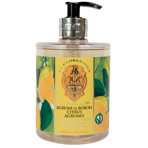 

LA FLORENTINA Жидкое мыло Citrus. Цитрус 500.0, Жидкое мыло Citrus. Цитрус